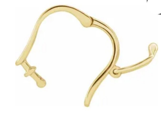 14K Gold Bail Enhancer for Necklaces, Pearls