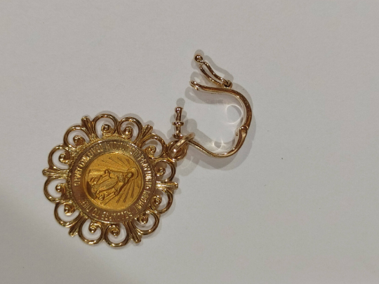 14K Gold Bail Enhancer for Necklaces, Pearls