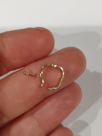 14K Gold Bail Enhancer for Necklaces, Pearls