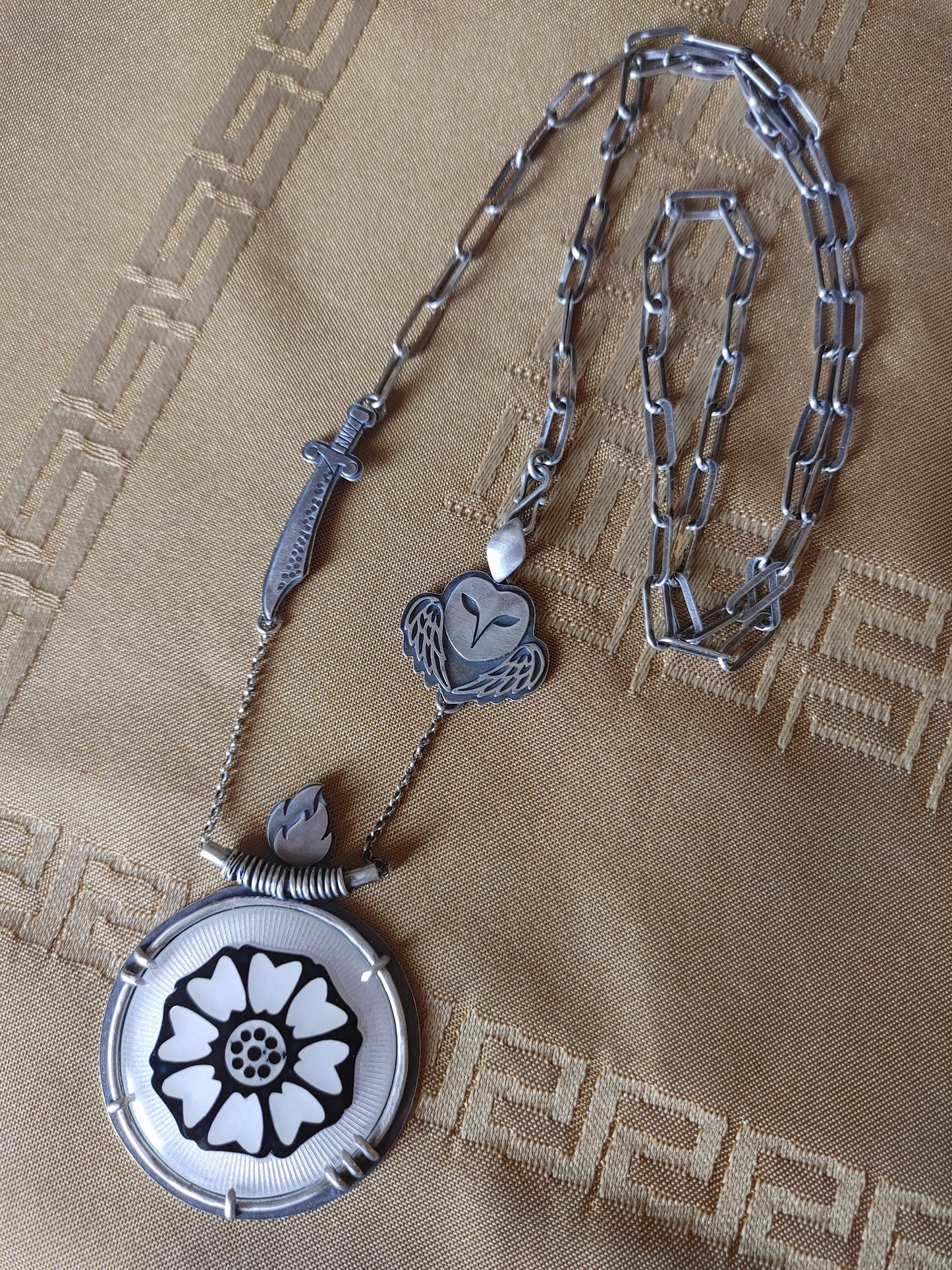 Order of the White Lotus Avatar Necklace
