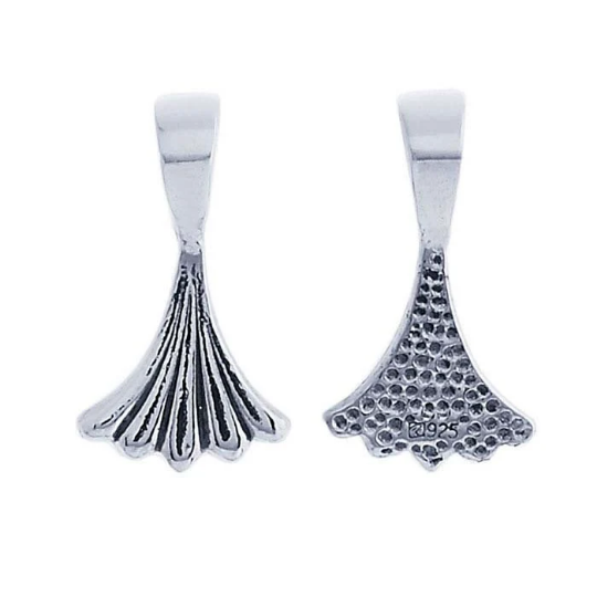 Sterling Silver Bail Glue On For Cabochons Accessory