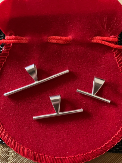 Sterling Silver Brooch Converter Accessory
