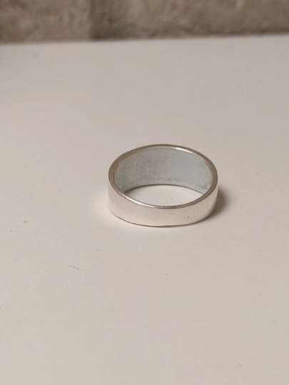 Cloisonne Enamel Ring Handmade Ladies Wide Band