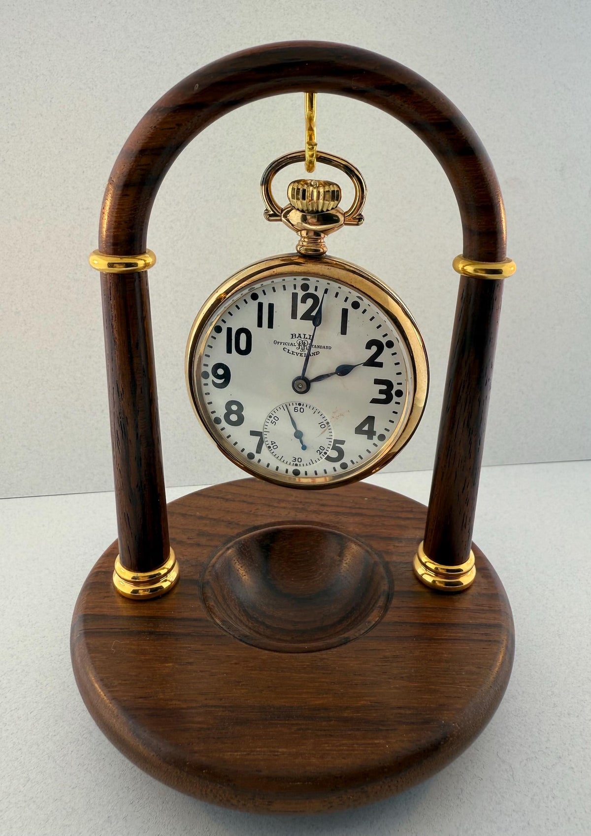 1903 Ball Waltham Official RR Standard pocket watch, view 1