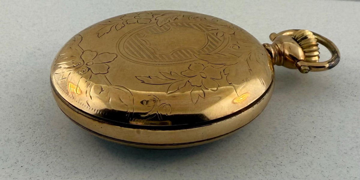 1903 Ball Waltham Official RR Standard pocket watch, view 7