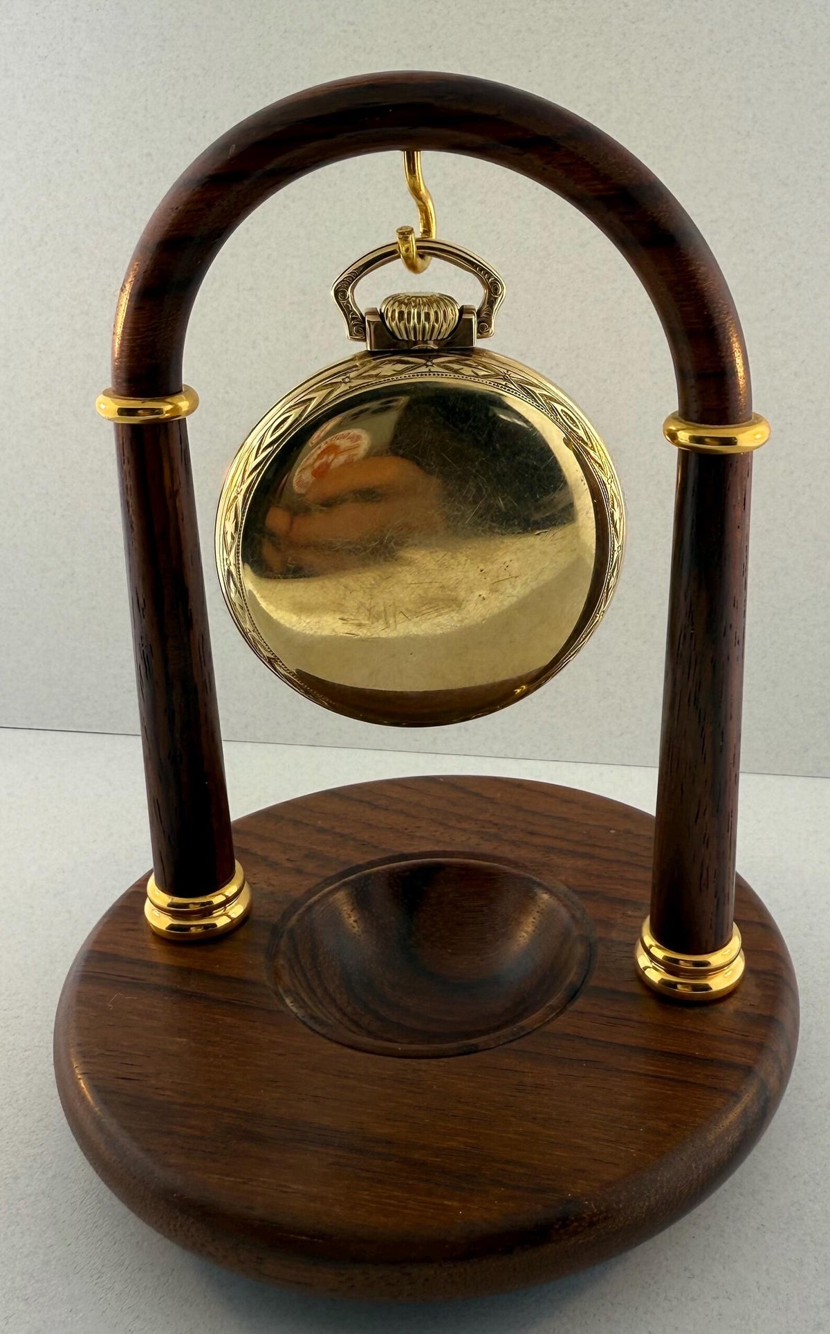 1918 Waltham railroad-grade pocket watch, view 2