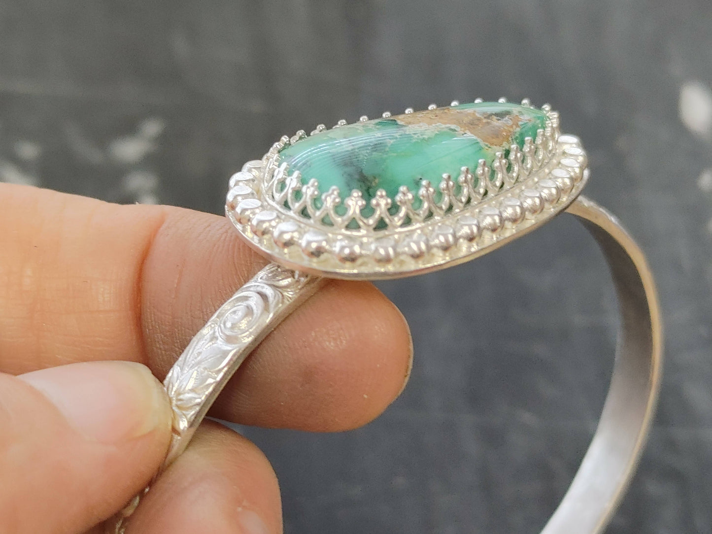 Mountain Hubey Turquoise Handmade Bracelet