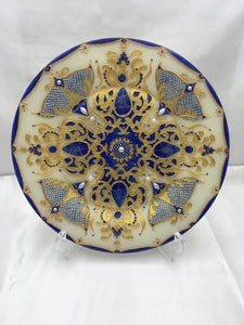 Hand Painted Decorative Plate Point to Point